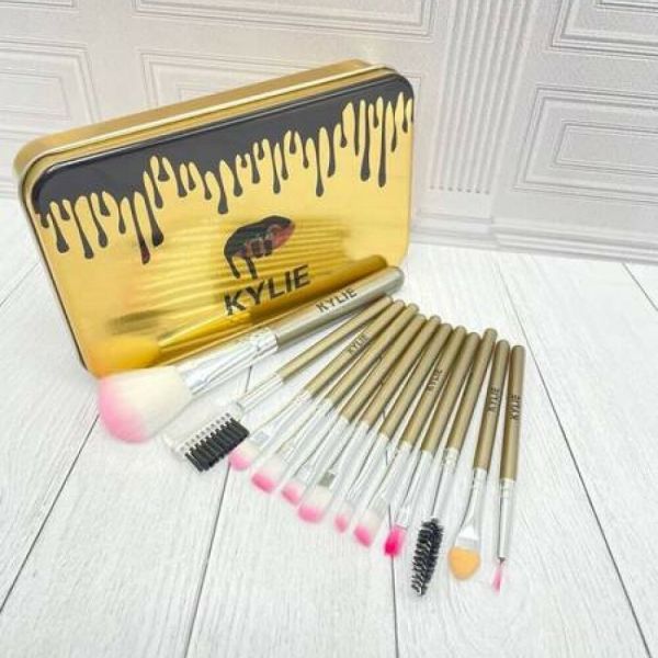 Kylie brush set (Gold) 12 pcs (1361801)